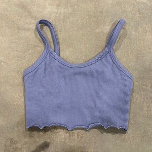 Crop top with built in bra